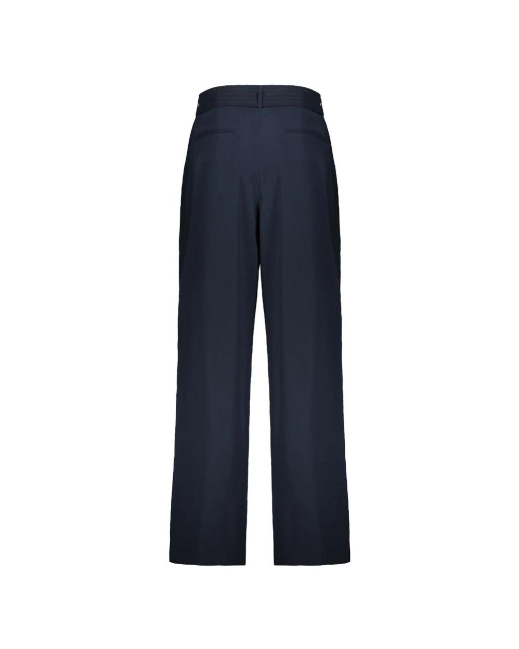 Moorer Blue Wide Trousers