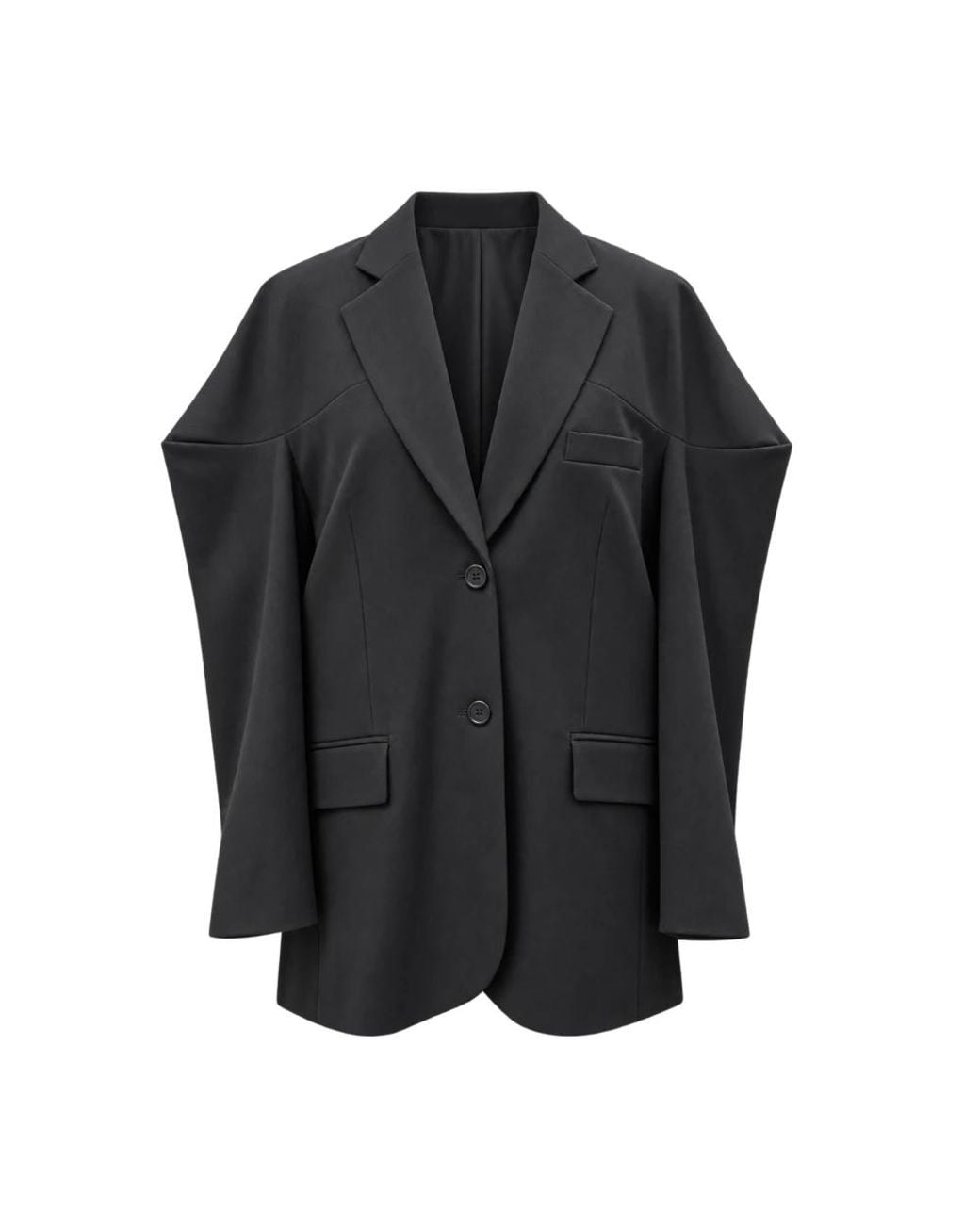 MEIMEIJ M6Iah9 Oversized Blazer in het Black