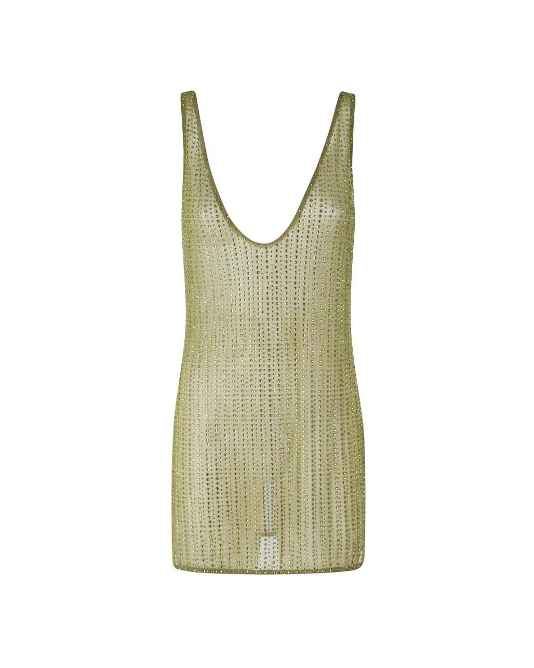 VENUJA Green Short Dresses