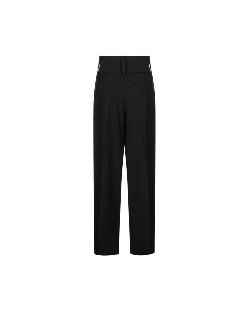 Sportmax Black Wide Trousers