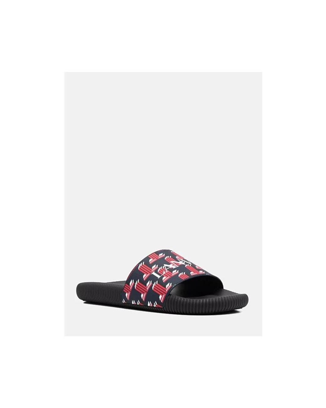 Sliders Lanvin de hombre de color Red