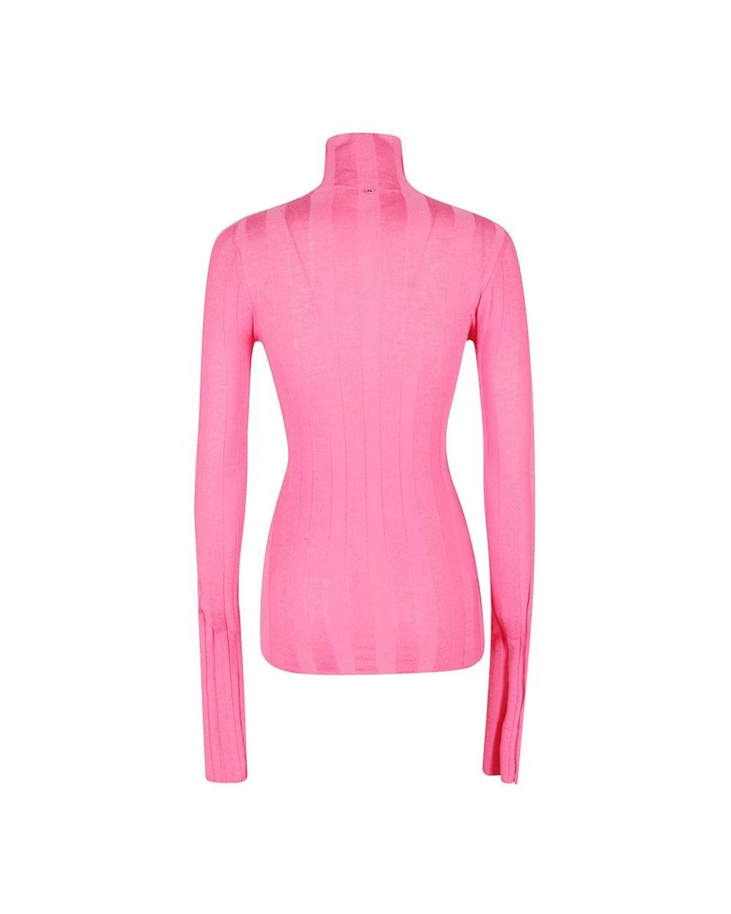 Sportmax Pink Knitted Dresses