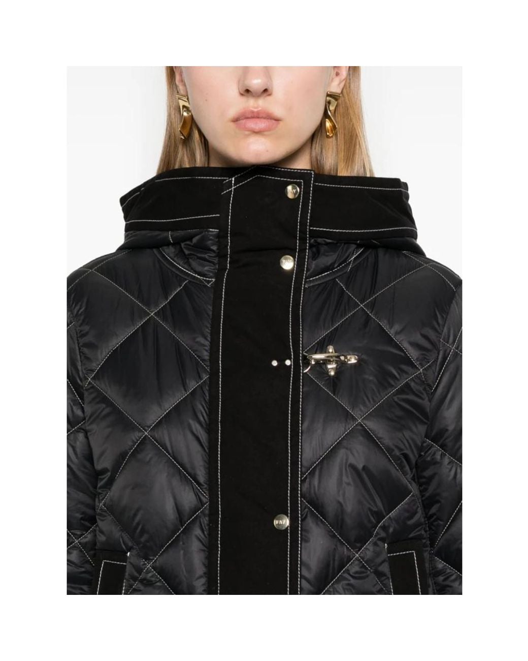 Fay Black Parkas