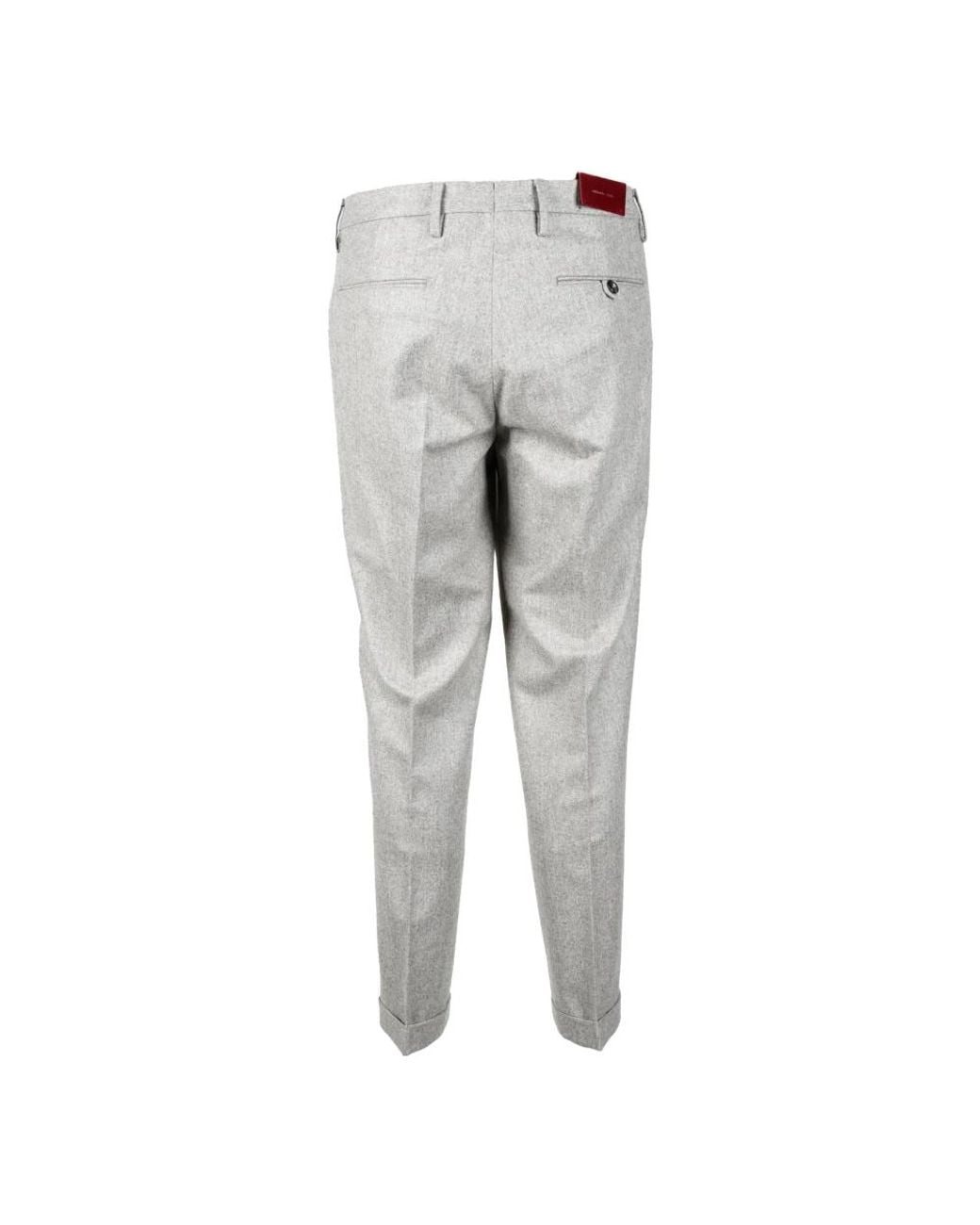 Michael Coal Gray Suit Trousers for men