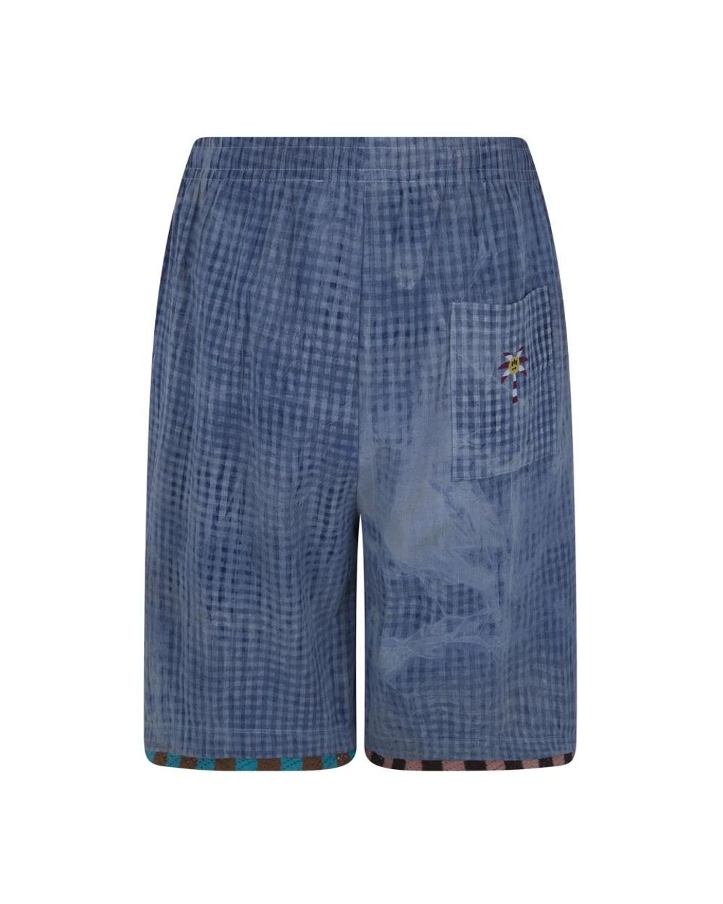 Barrow Blue Casual Shorts for men