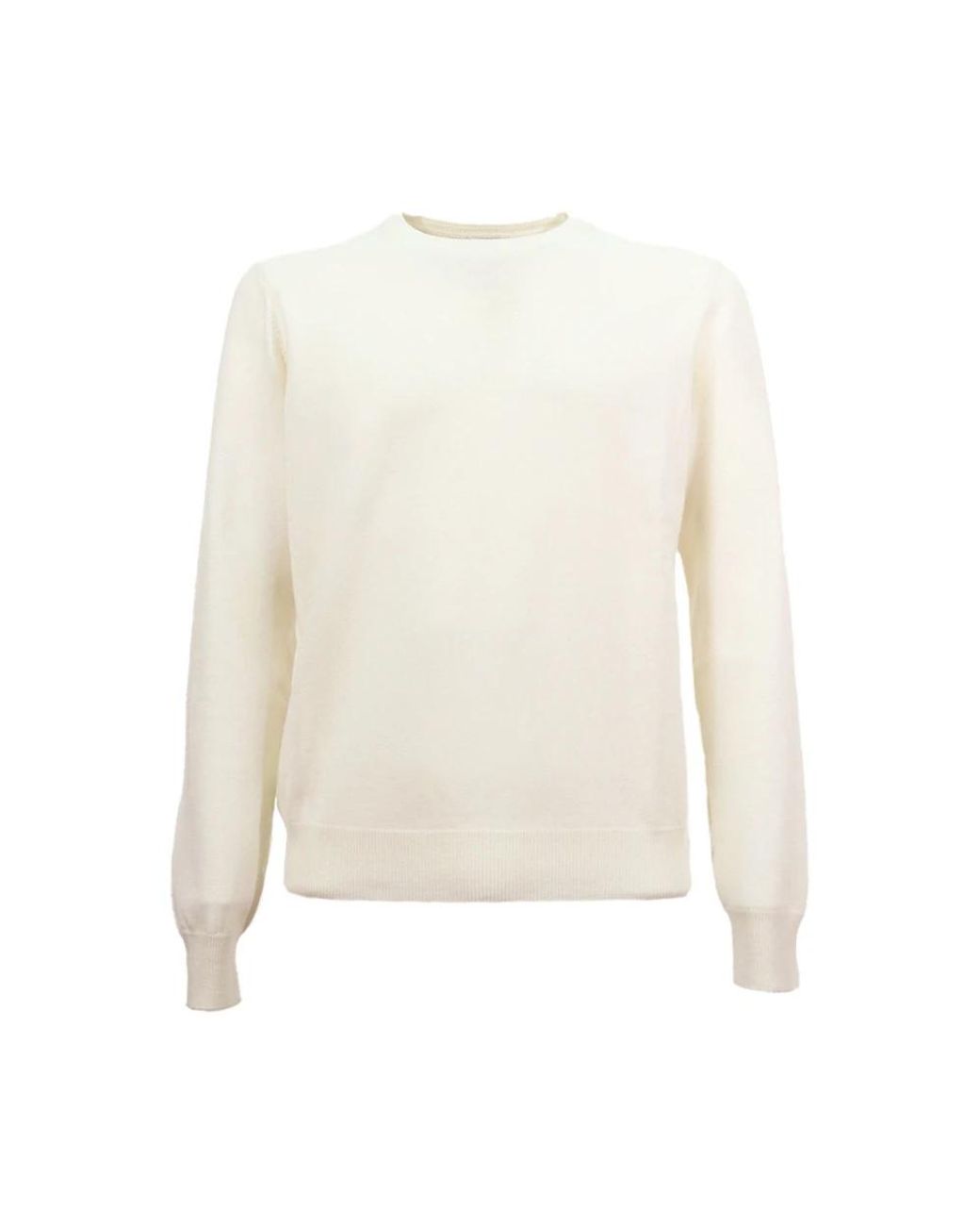 Malo White Cashmere Knitwear for men