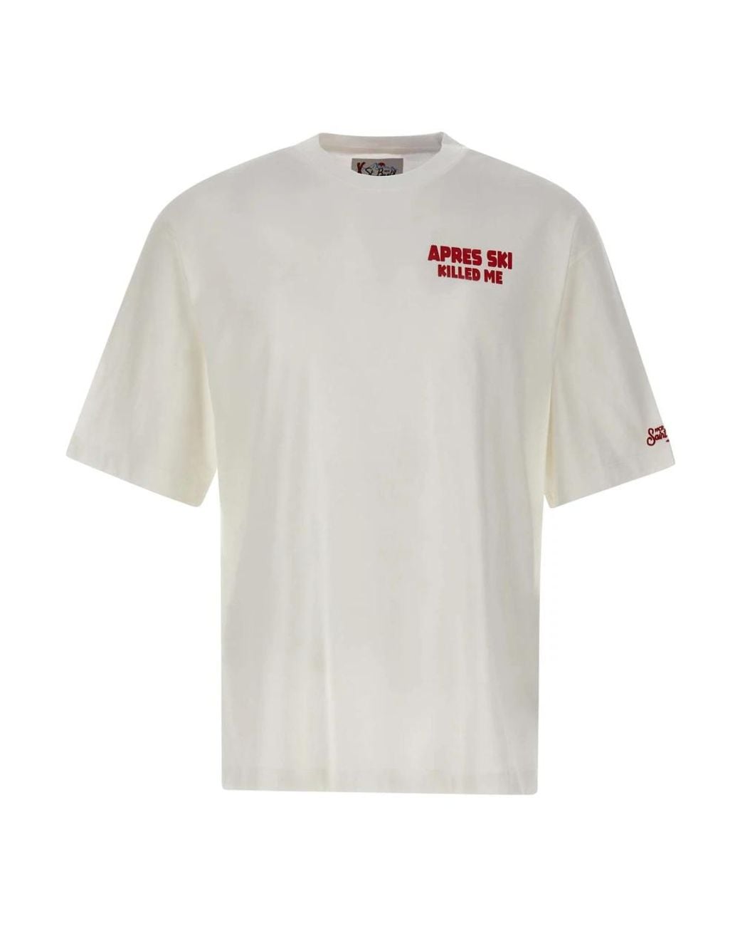 Mc2 Saint Barth Delmar T-Shirt in het White voor heren