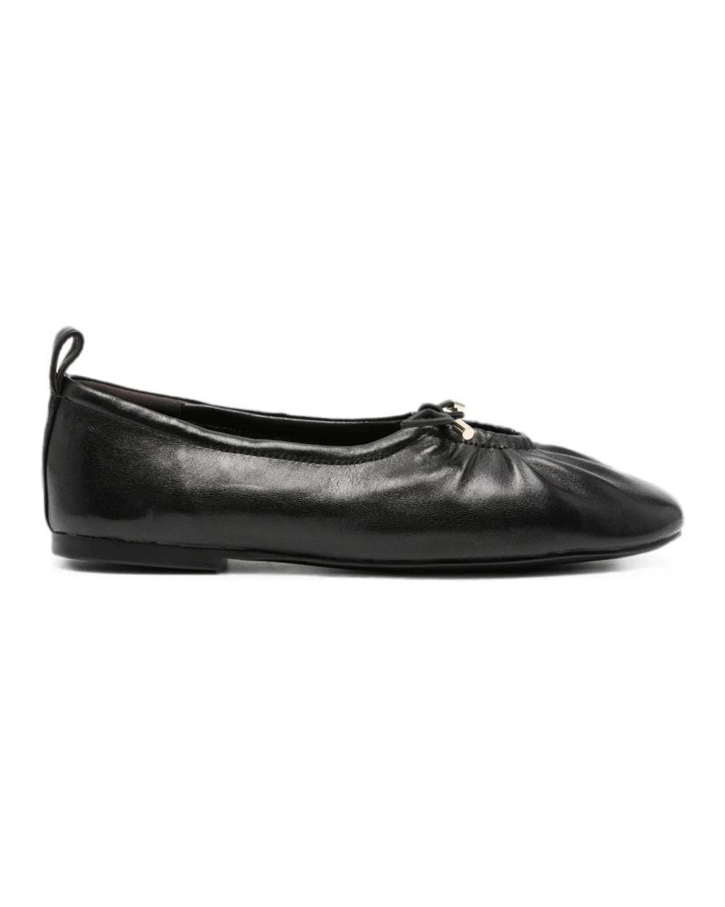 ADRIANNA FERETTI Black Ballerina Shoes
