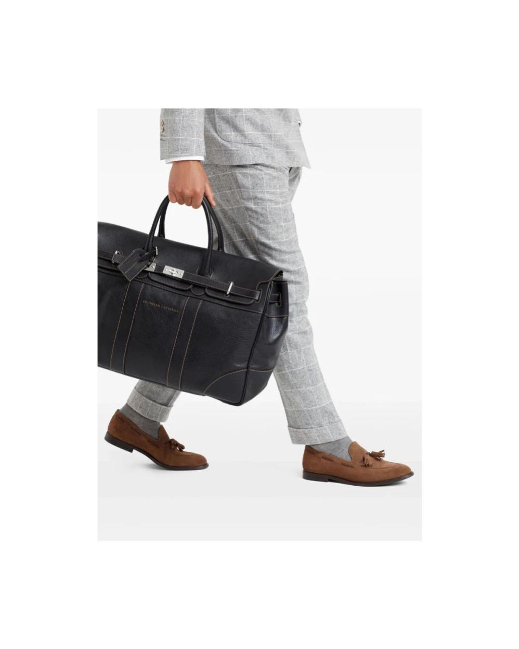 Brunello Cucinelli Black Laptop Bags & Cases for men