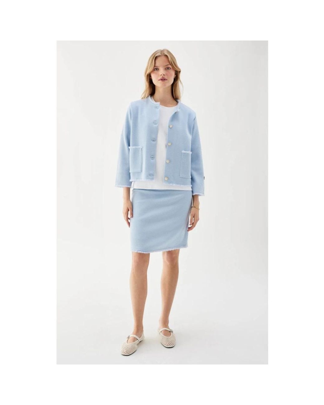 Light Jackets BUSNEL en coloris Blue