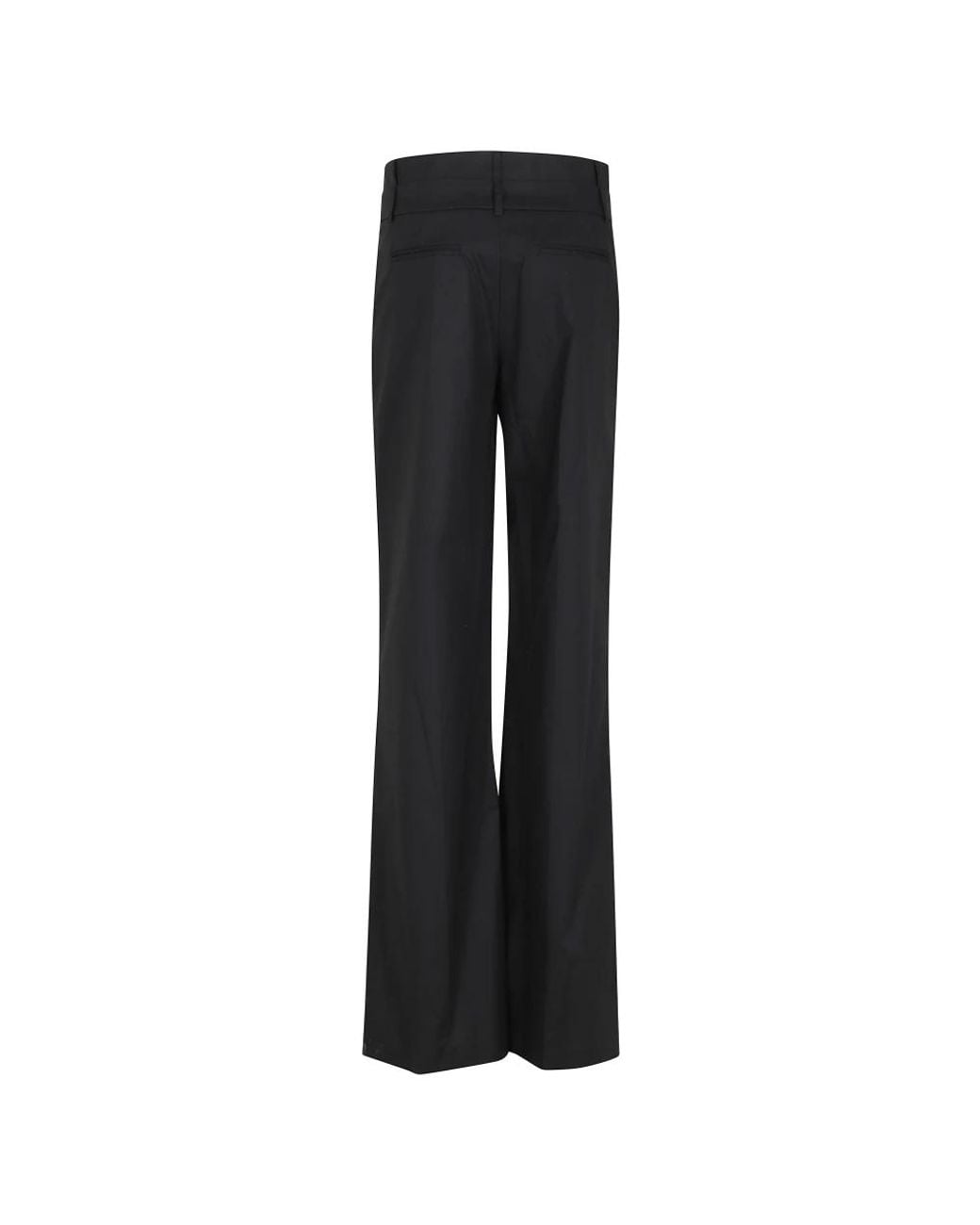 FEDERICA TOSI Gray Wide Trousers