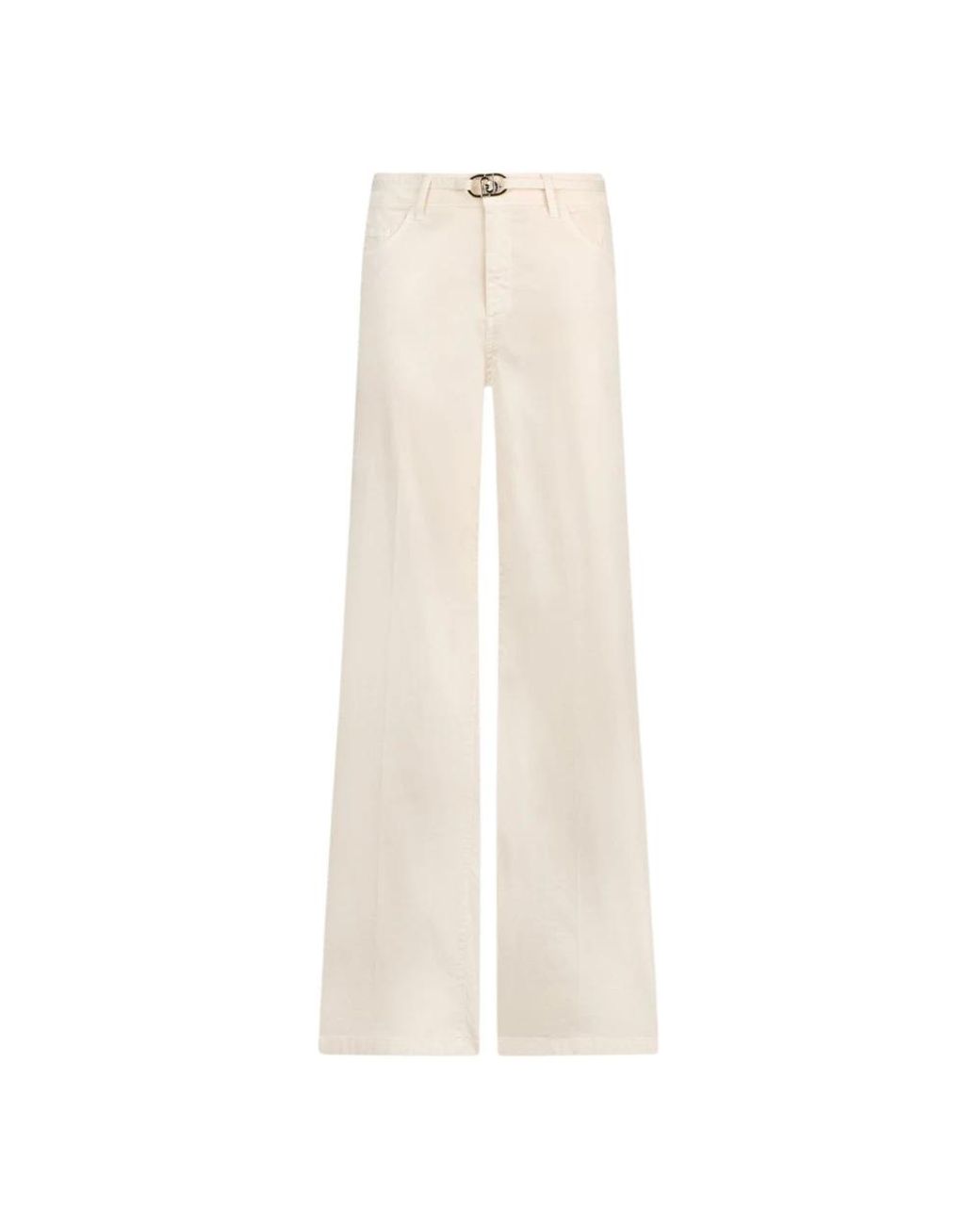 Liu Jo White Wide Jeans