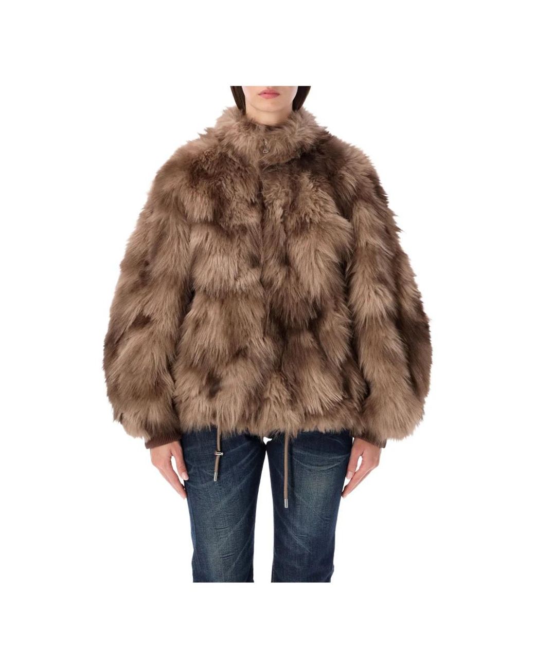 S.w.o.r.d 6.6.44 Brown Faux Fur & Shearling Jackets