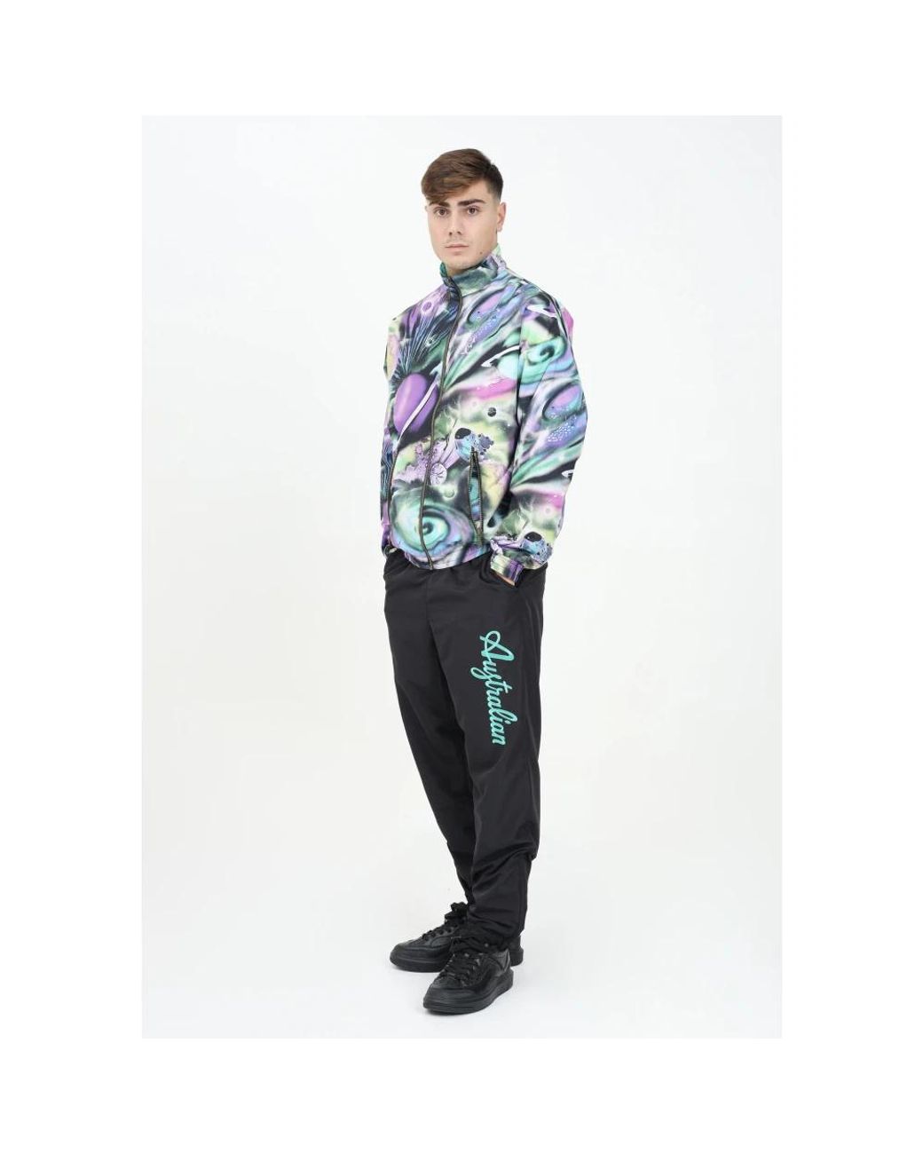 Sweatpants Australian de hombre de color Black