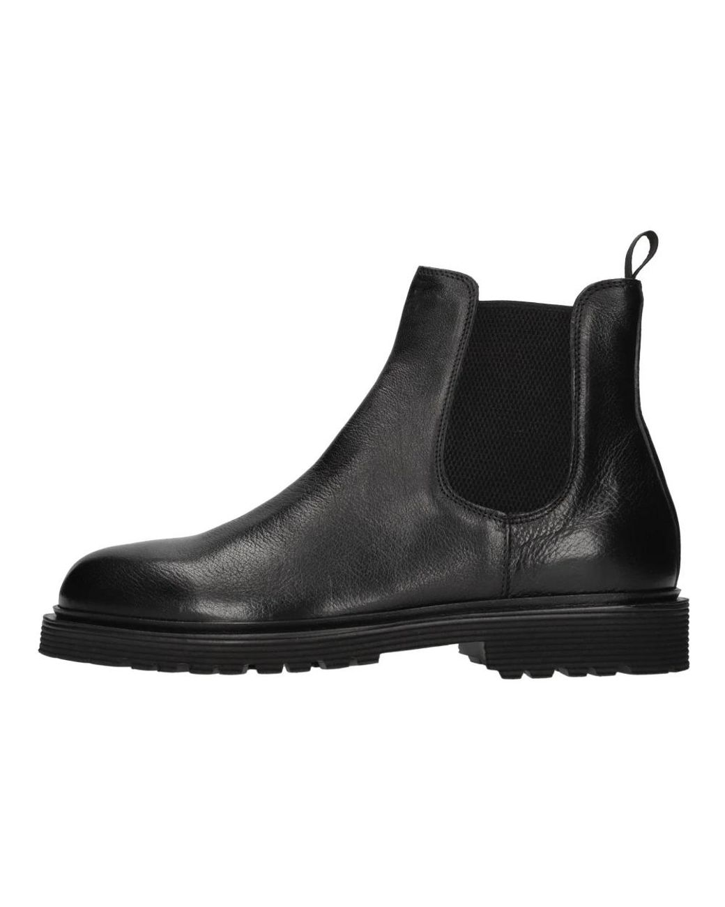Sturlini Black Chelsea Boots for men