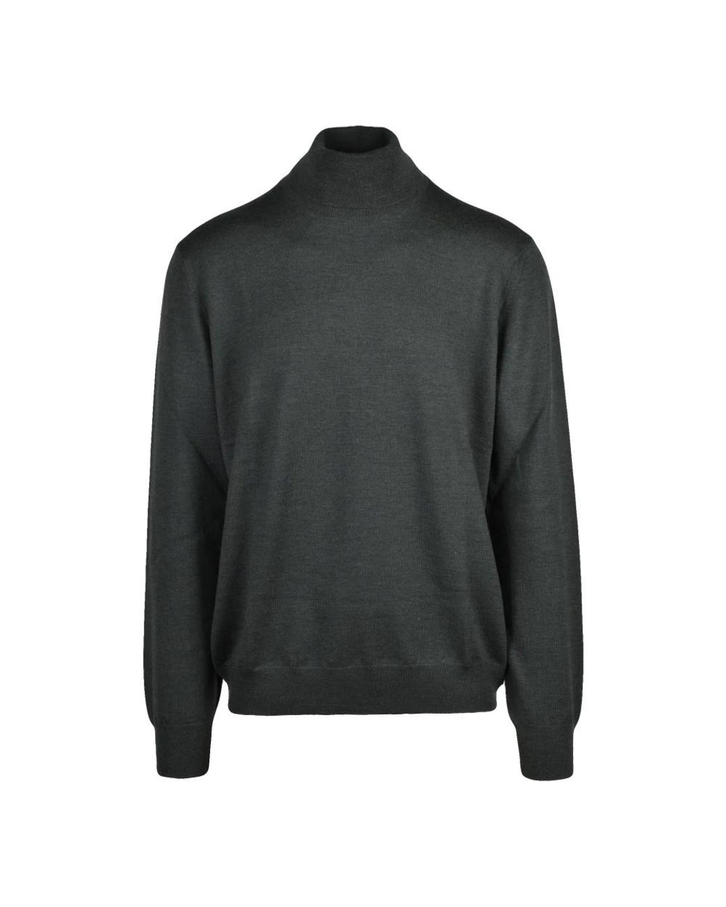 Gran Sasso Black Turtlenecks for men