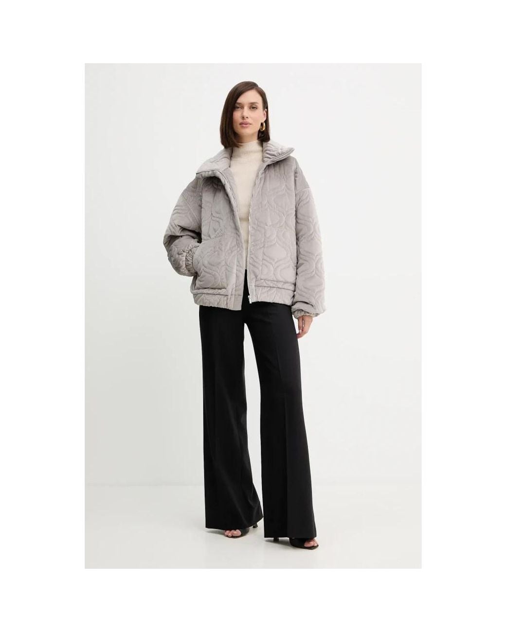 Winter Jackets Charo Ruiz de color Gray