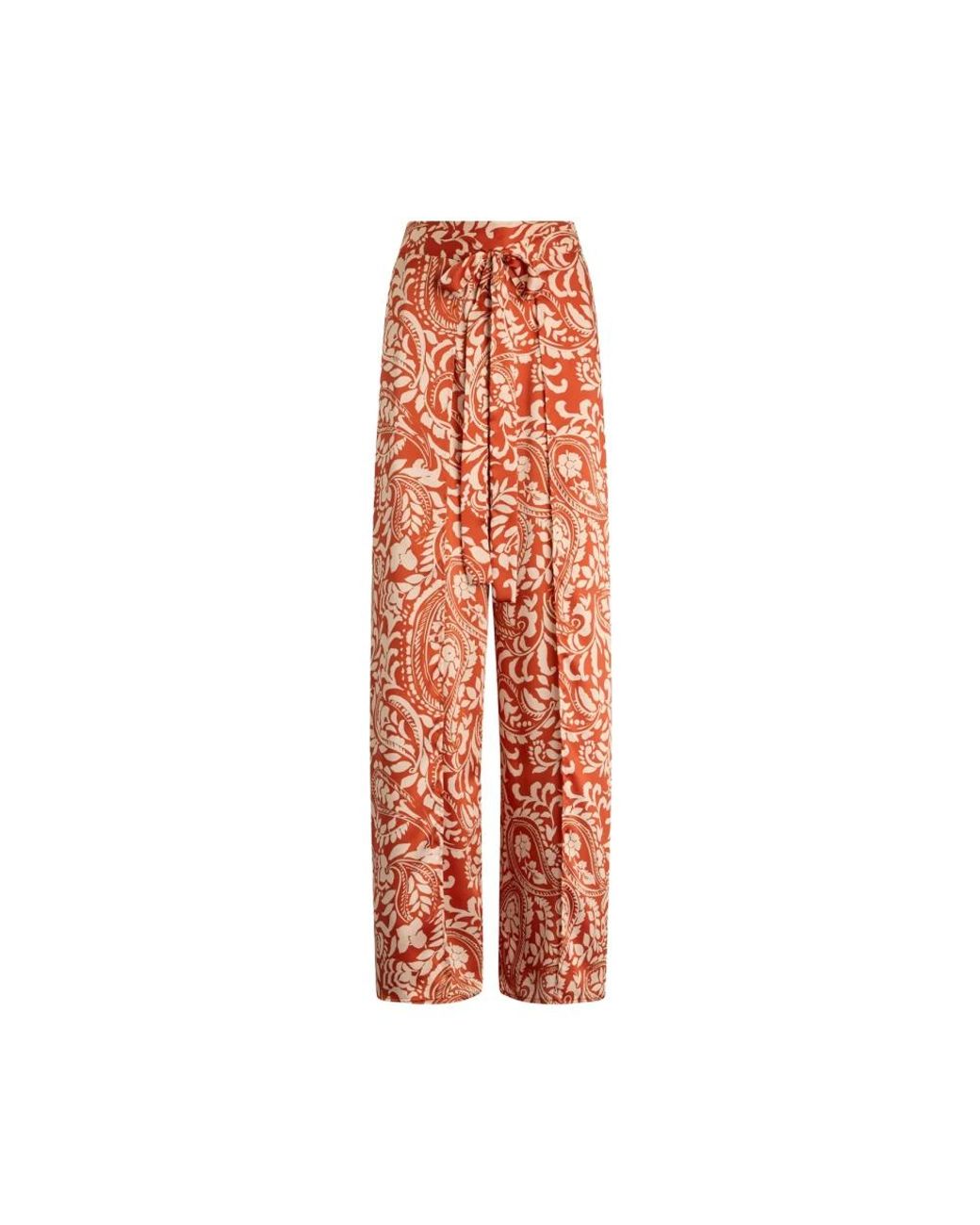 Liu Jo Orange Wide Trousers