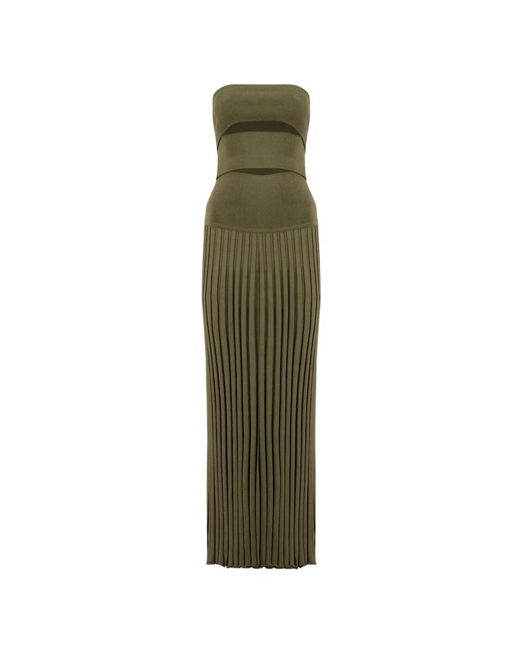 Christopher Esber Green Knitted Dresses