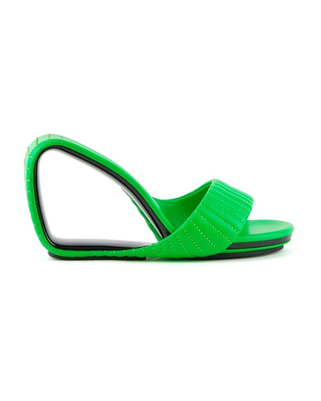 United Nude Green Wedges