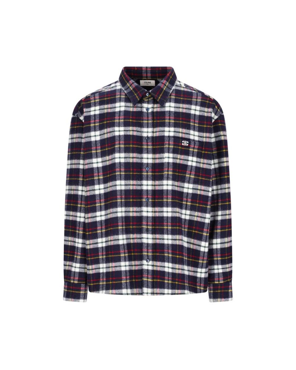 Céline Blue Casual Shirts for men