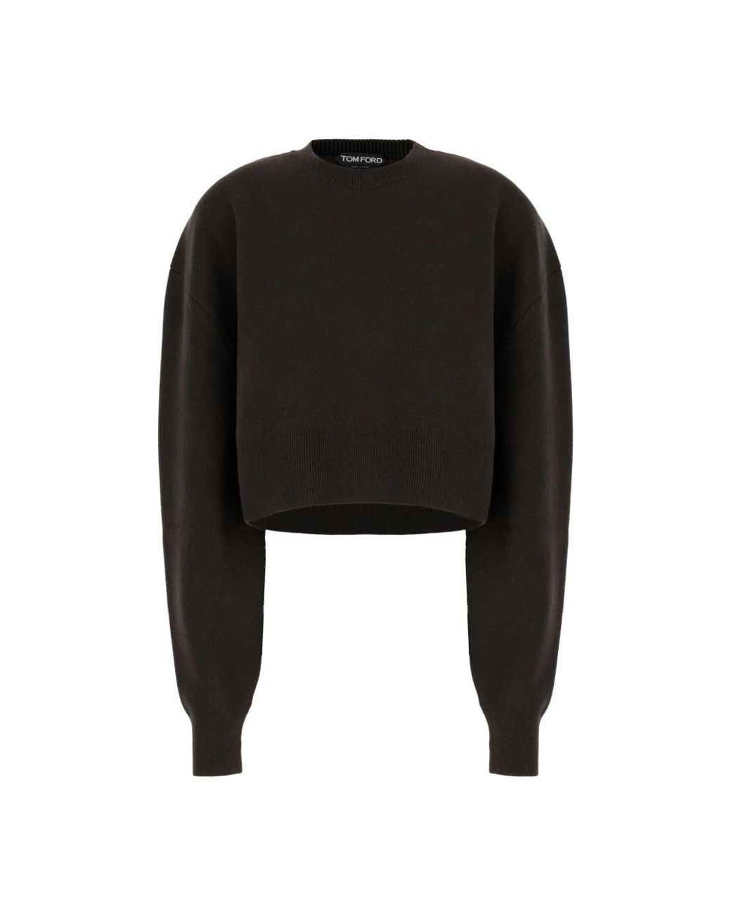 Tom Ford Black Rundhalspullover