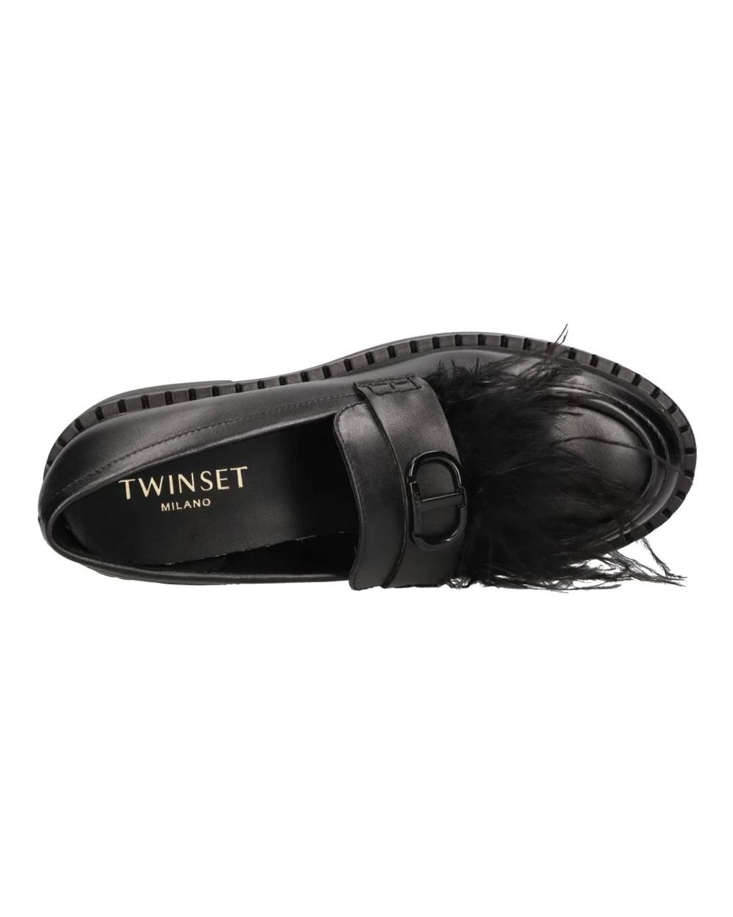 Twinset Black Loafers