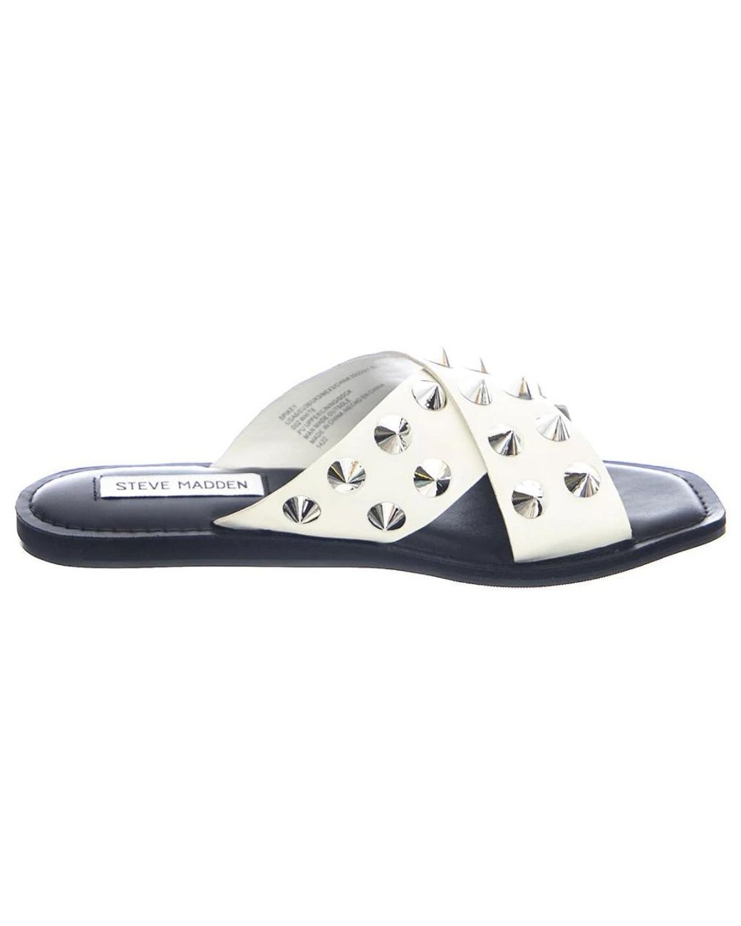 Steve Madden Blue Sliders