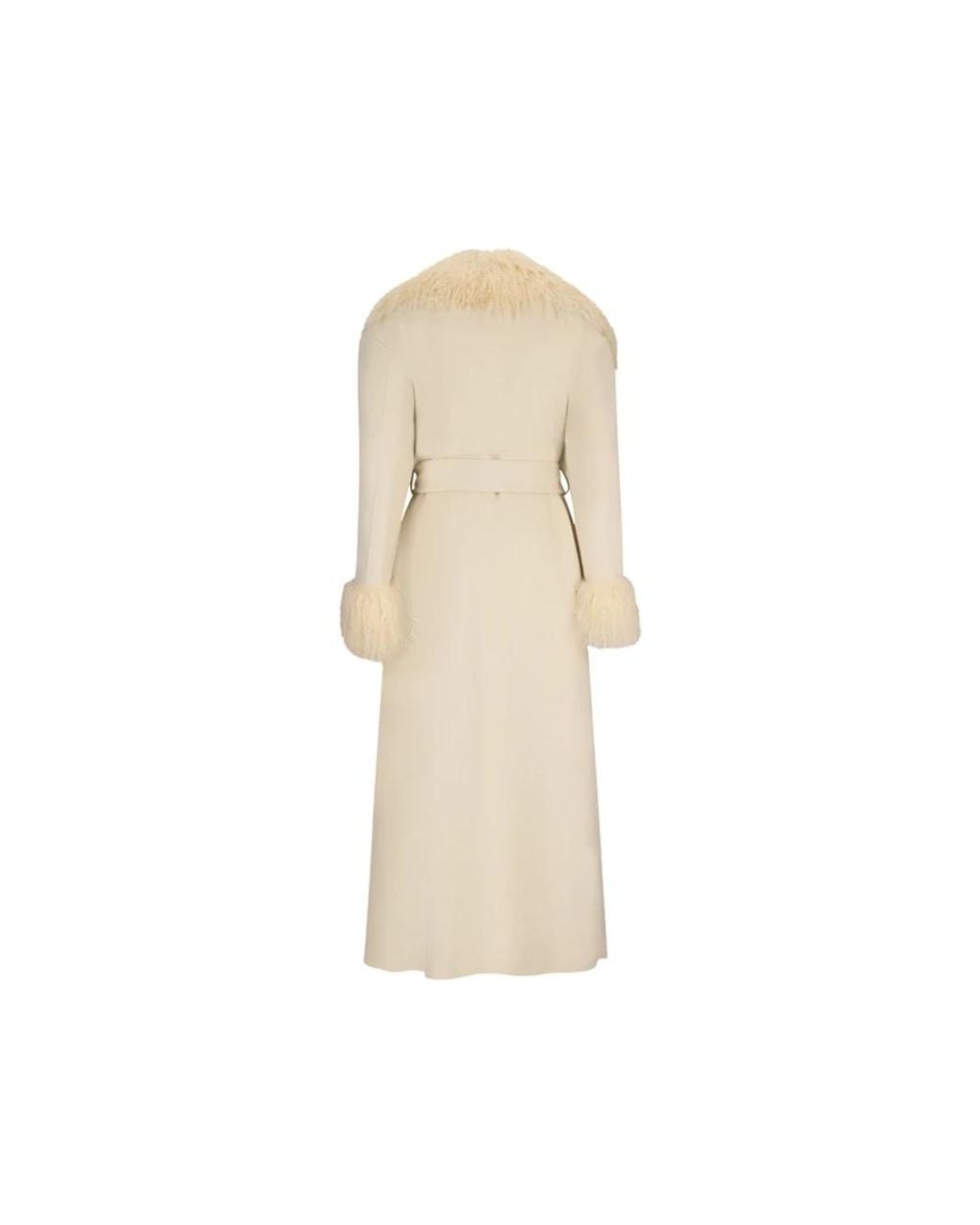 GIUSEPPE DI MORABITO Natural Belted Coats
