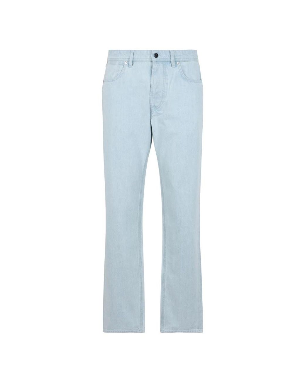 Stone Island Blue Straight Jeans for men