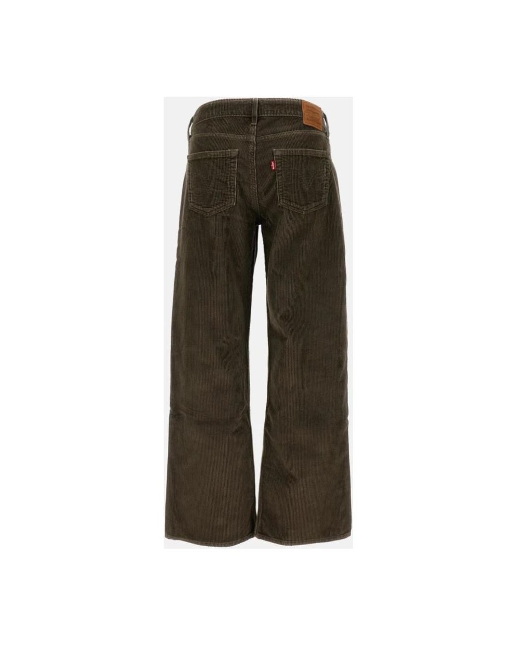 Levi's Gray Straight Trousers