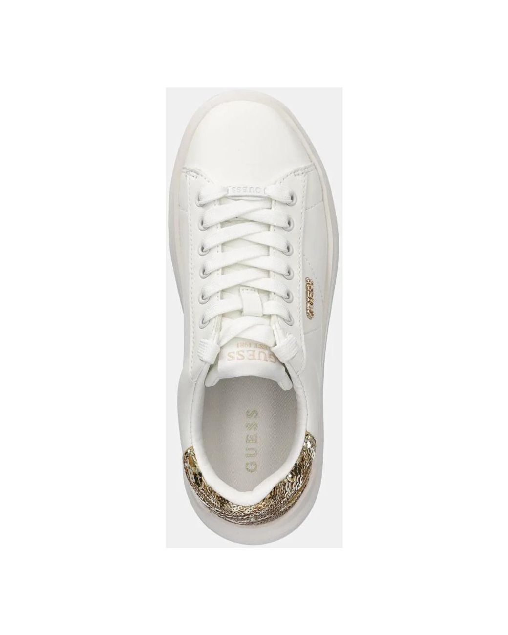 Guess White Schuhe Sneaker