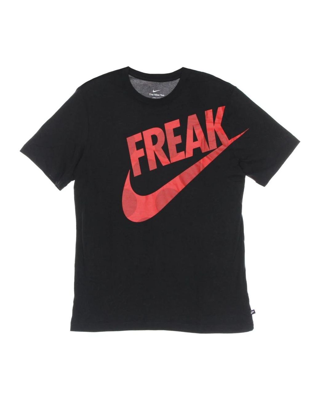 Nike Fitness ,Zwart ,Giannis Freak Print Nba Dri Fit T-Shirt in het Black voor heren
