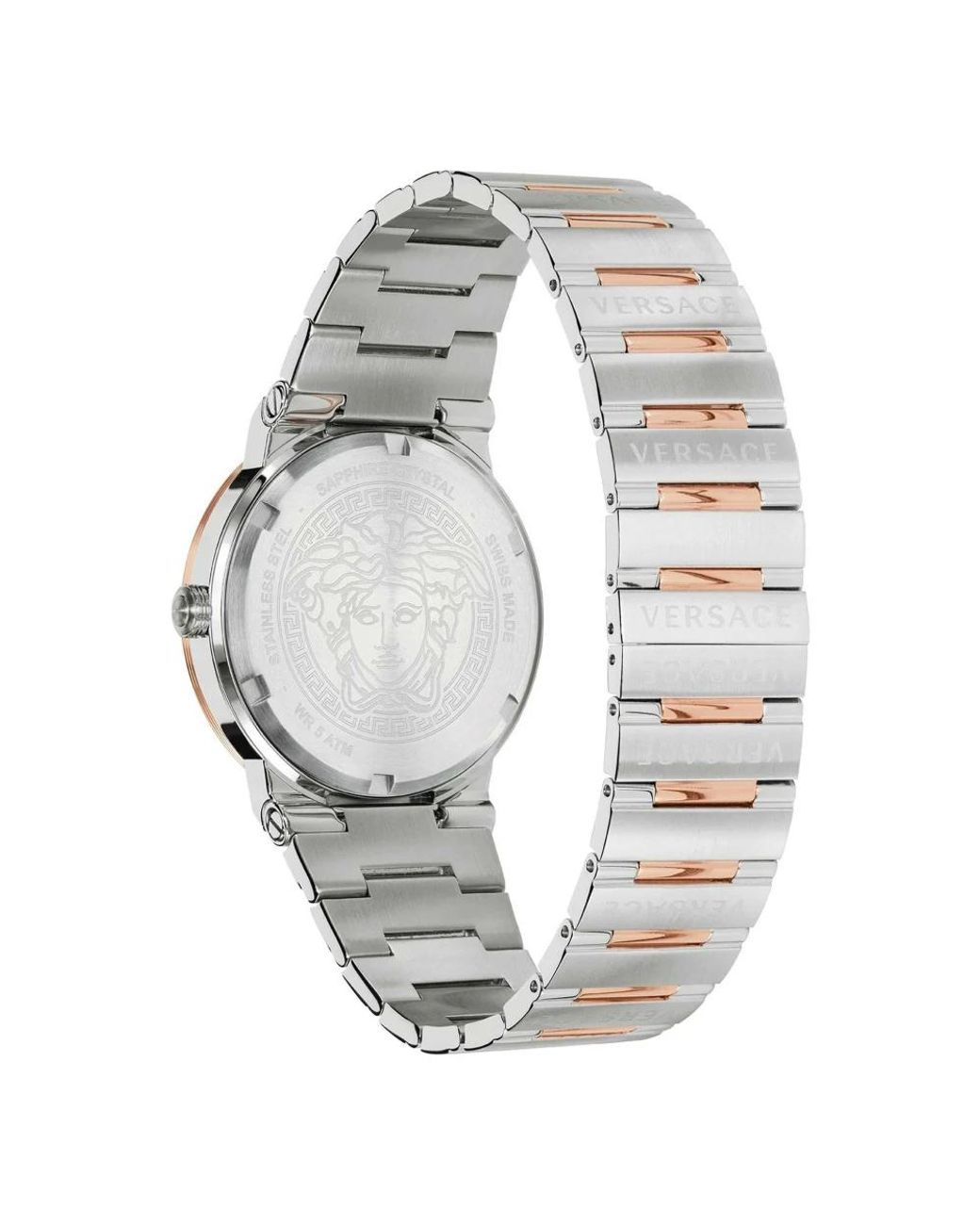 Versace Metallic Watches for men