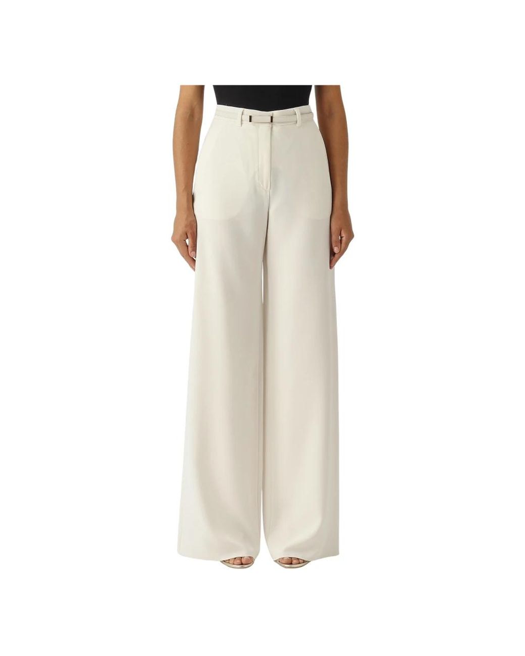 Max Mara Natural Wide Trousers