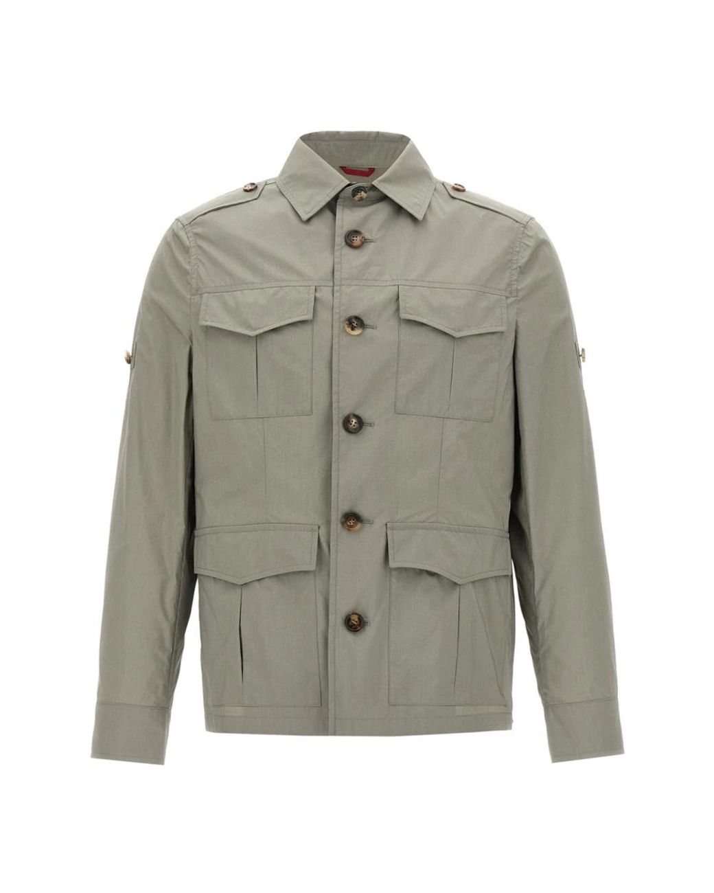 Brunello Cucinelli Gray Light Jackets for men