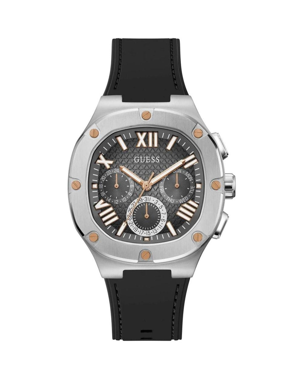 Guess Multifunctioneel Horloge in het Metallic voor heren