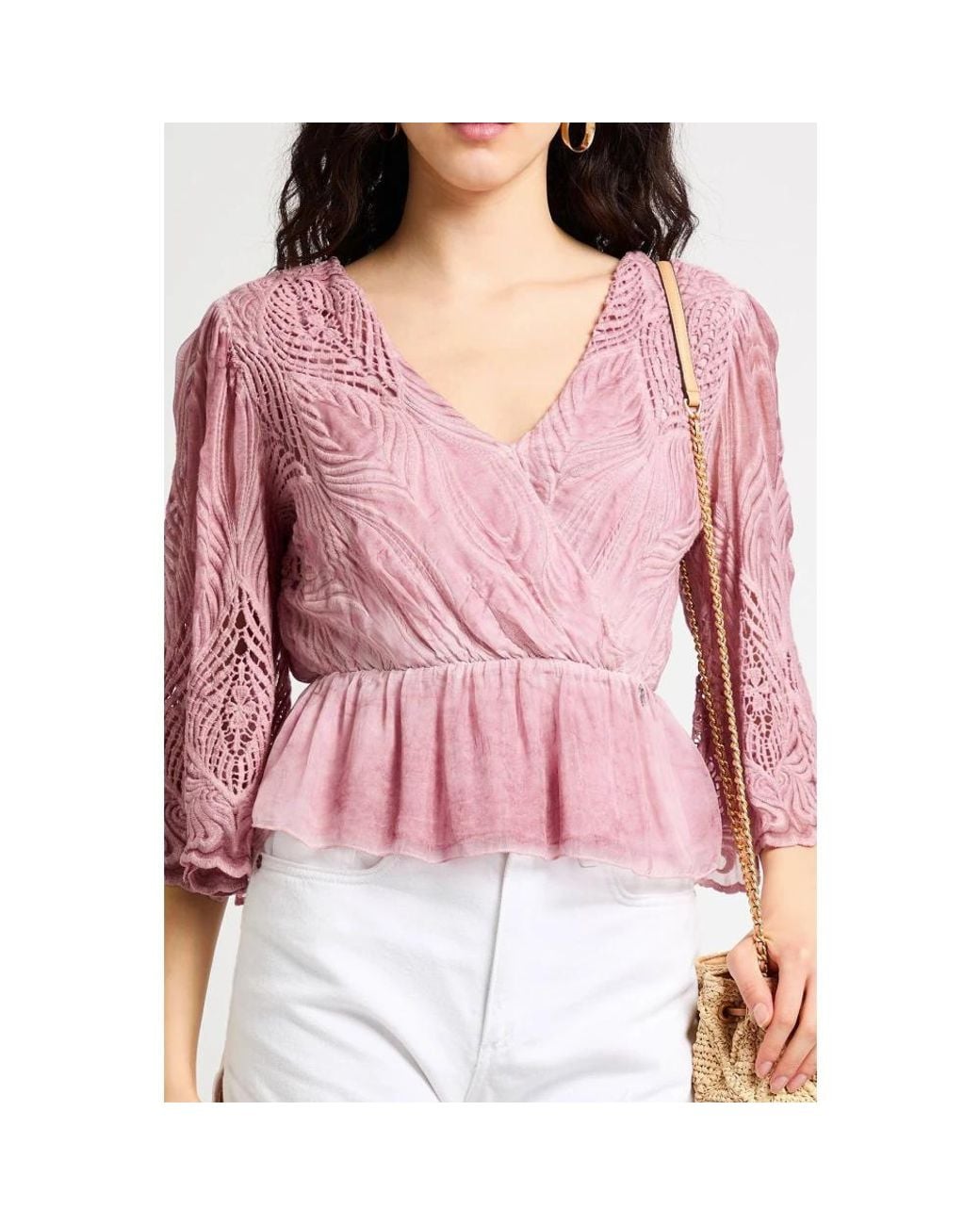 Guess Pink Blouses