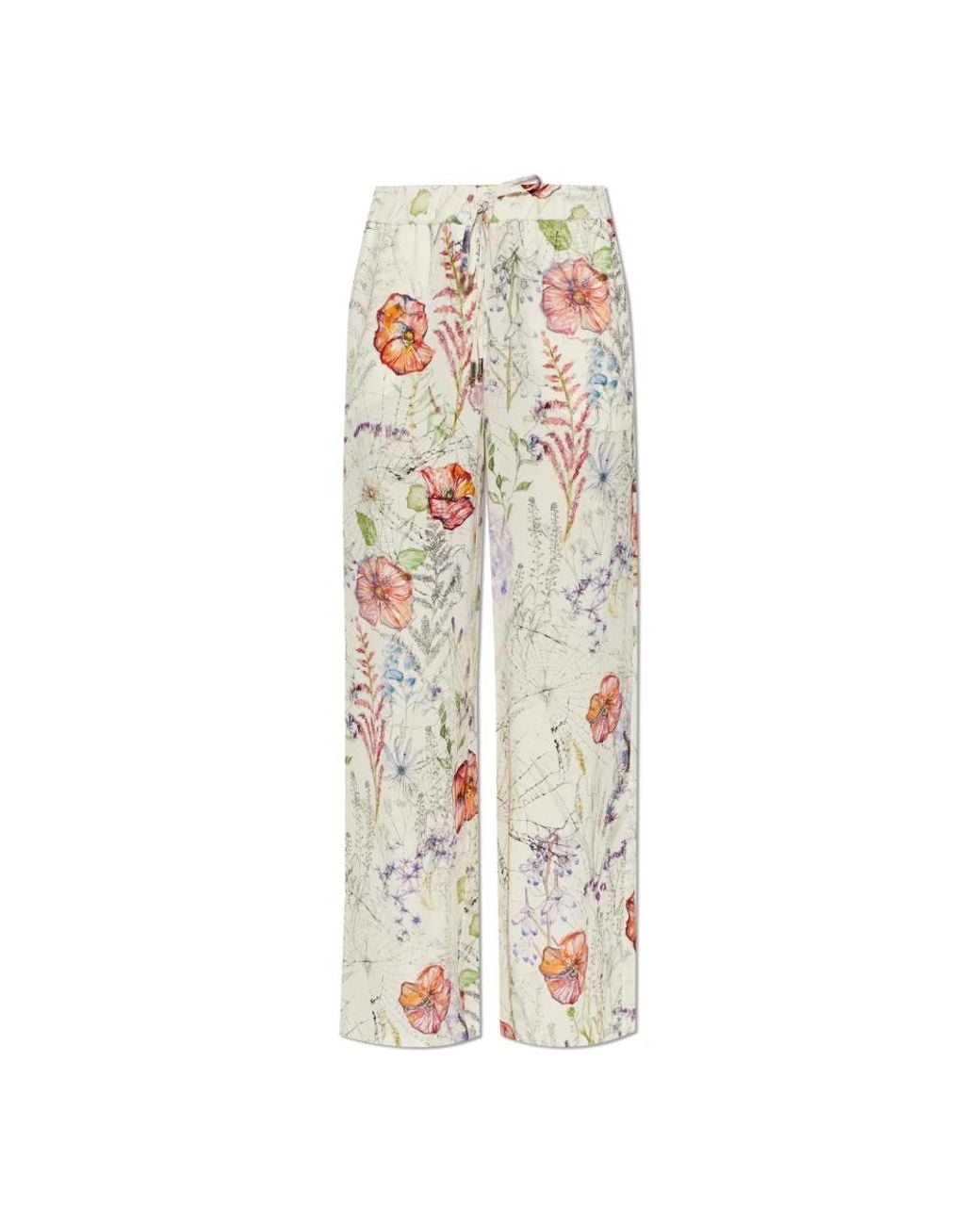 McQueen Natural Wide Trousers