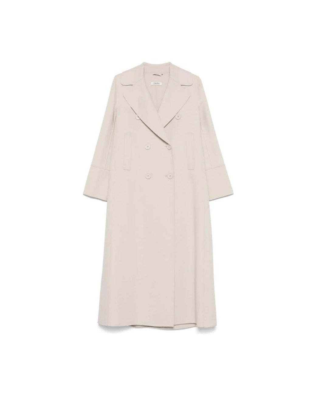 Max Mara Natural Double-Breasted Coats