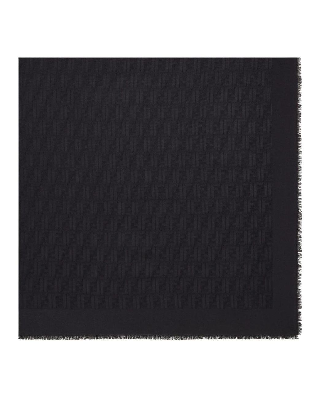 Fendi Black Winter Scarves