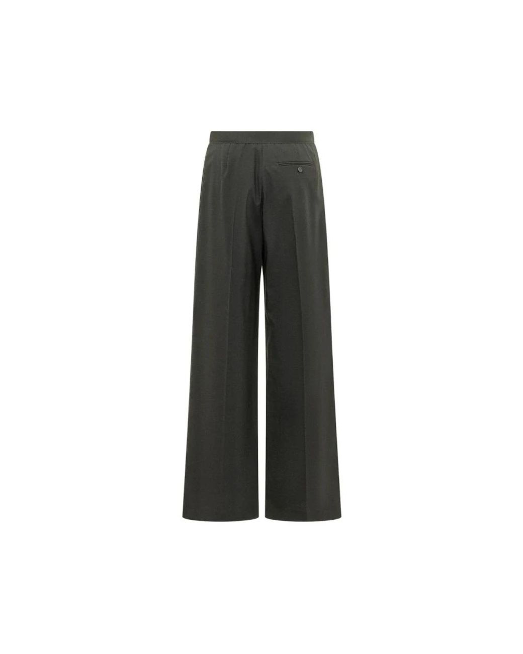 Wide Trousers MSGM de color Black