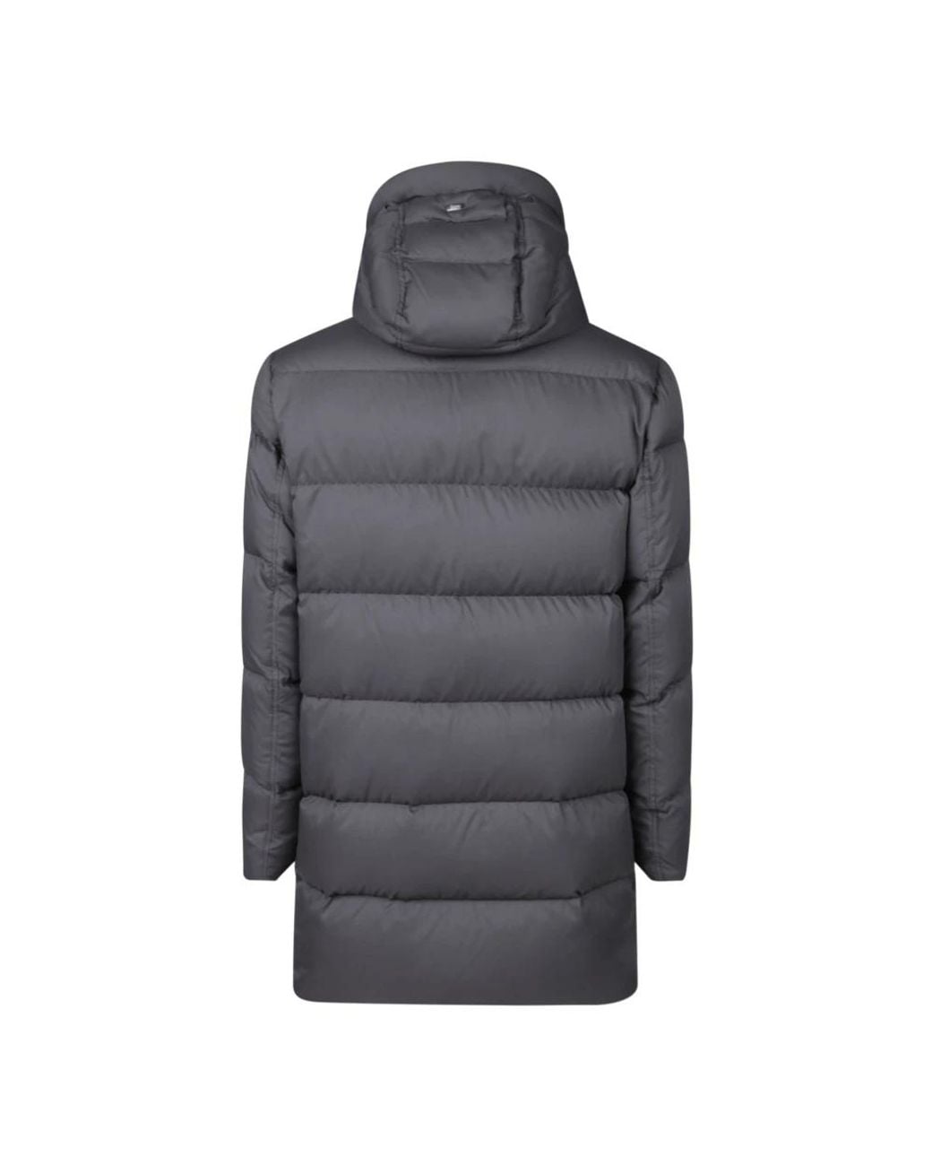 Herno Gray Parkas for men