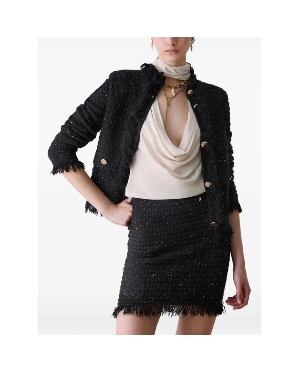 Liu Jo Black Short Skirts