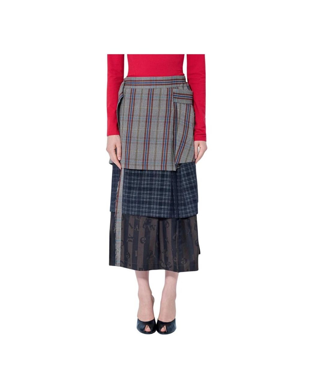 Vivienne Westwood Blue Midi Skirts