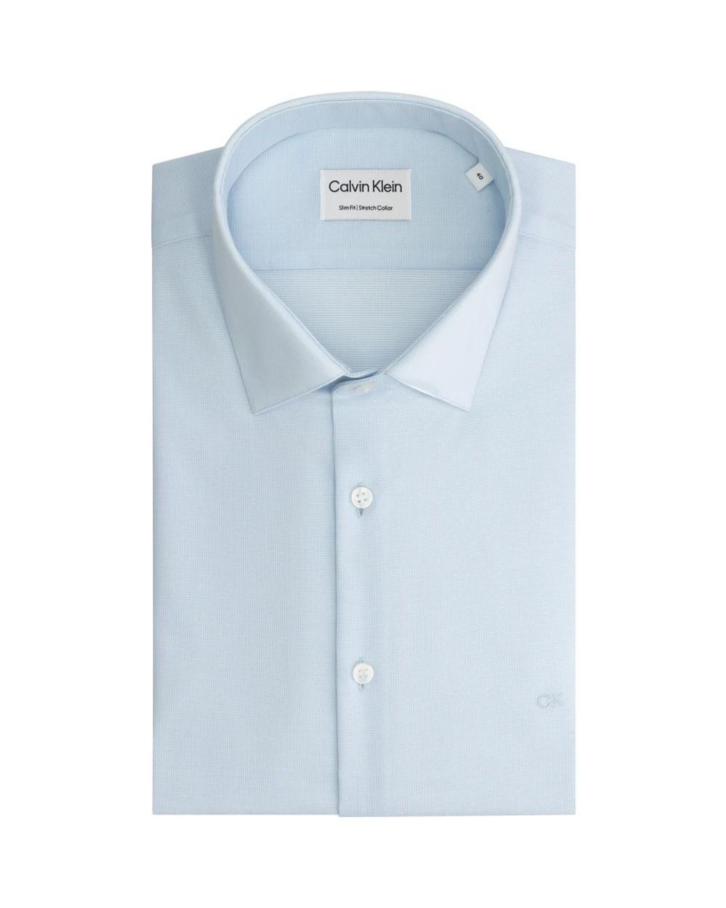 Calvin Klein Blue Formal Shirts for men