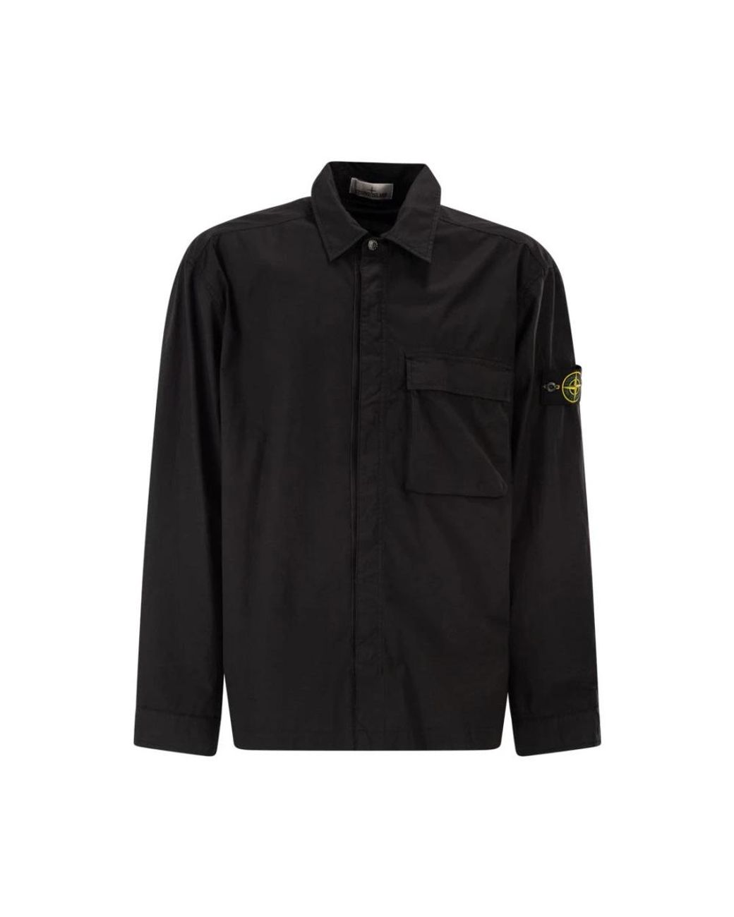 Stone Island Light Jassen in het Black voor heren