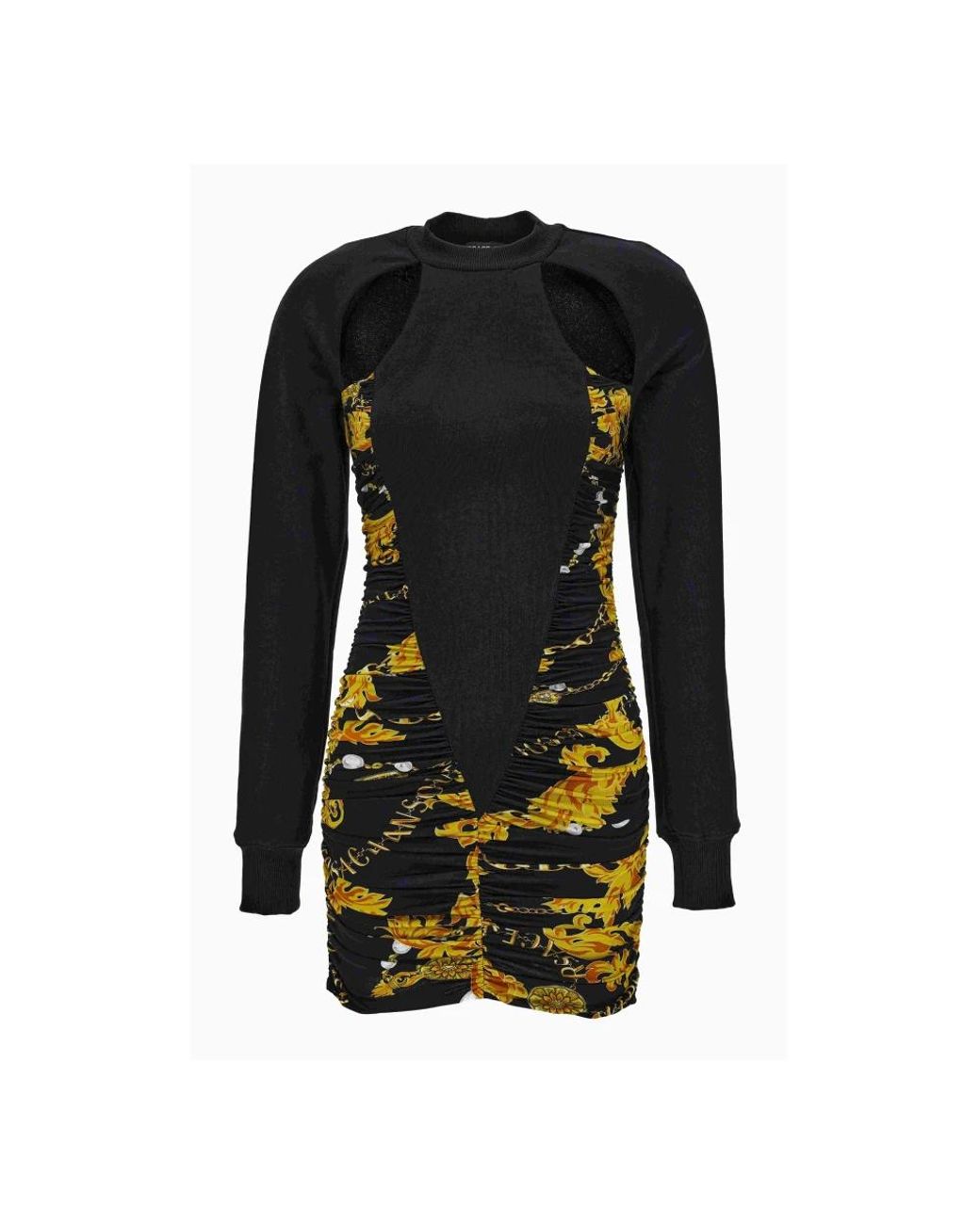 Versace Jeans Couture Black Short Dresses