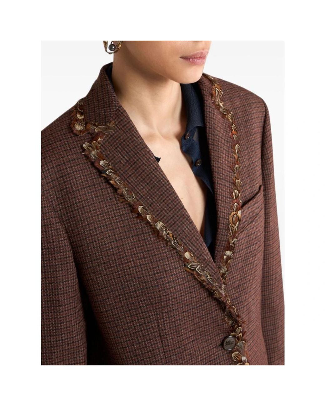 Blazers Etro de color Brown