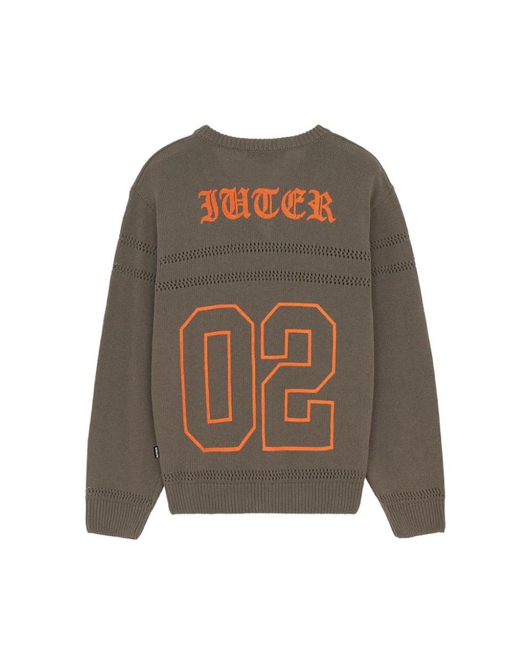 Iuter Green V-Neck Knitwear for men